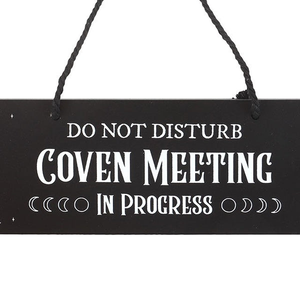 Coven Meeting skilti