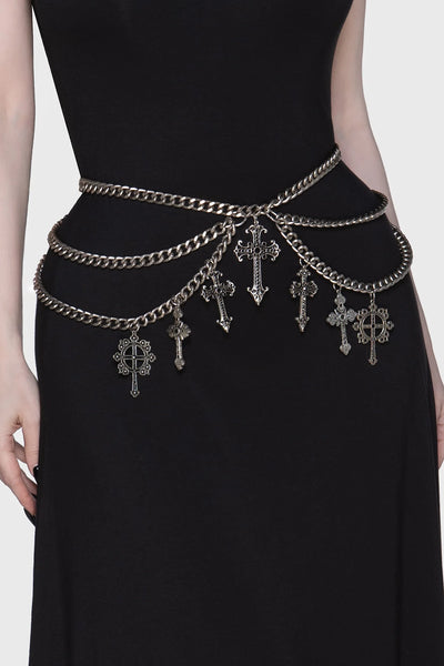 Crucifix Chain Belti