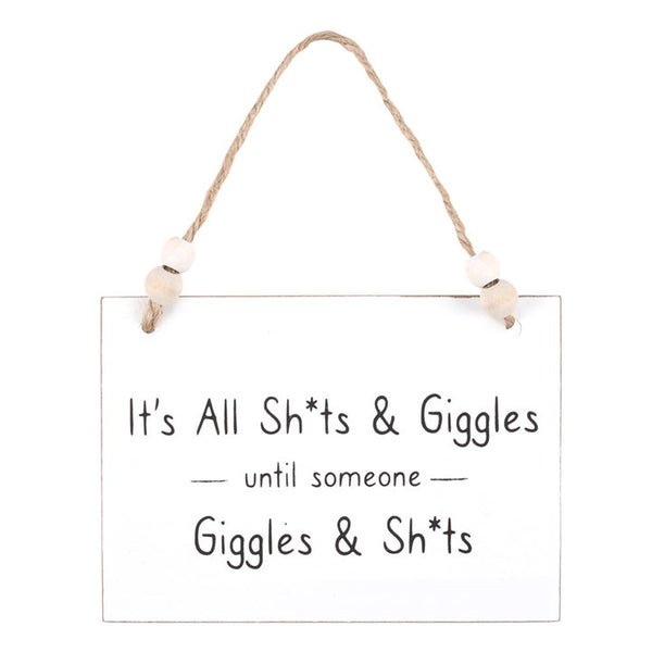 Shits & Giggles Skilti