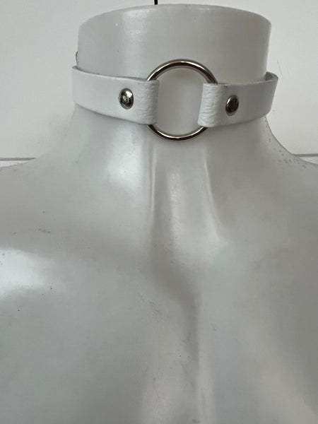 Choker með hring - Margir litir