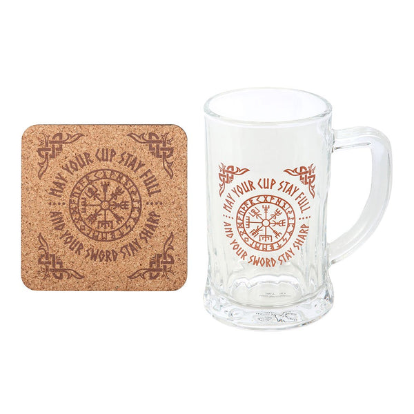 Vegvísir Krús & Glasamotta