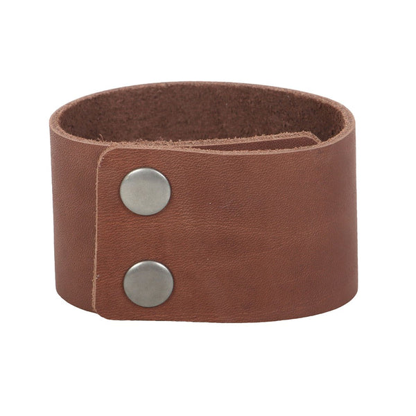 Vegvísir Pleður Armband