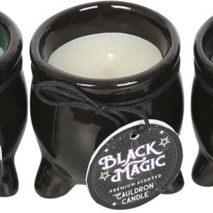 Cauldron "Black Magic" kerti - 4 týpur