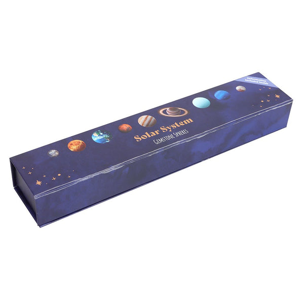 Solar System Gemstone Crystal Sphere Sett