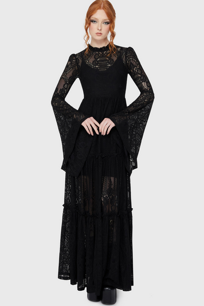 Hecate Lace Maxi Kjóll