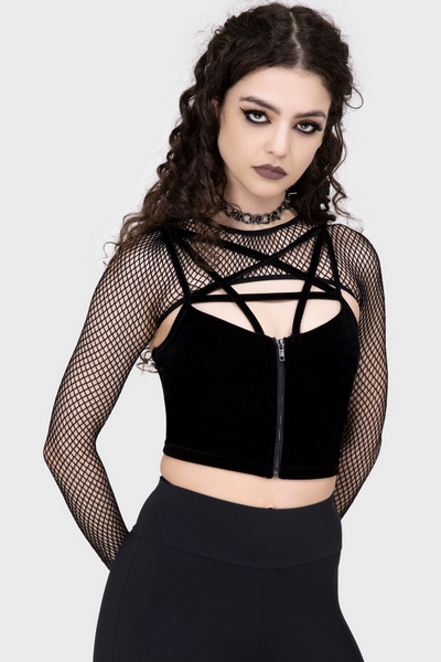 Bite Me Fishnet Ermar