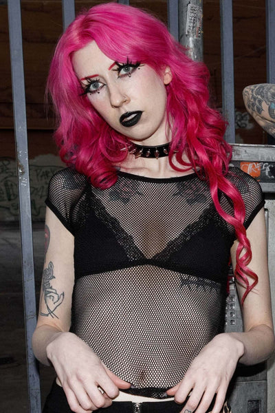 Wildchild Fishnet Toppur