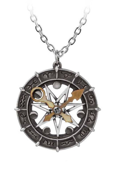 Astro-Lunial Compass Hálsmen