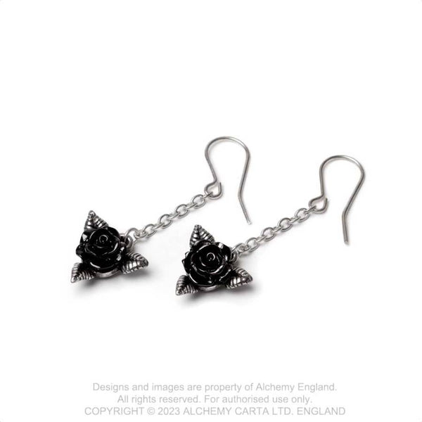 Black Rose Eyrnalokkar