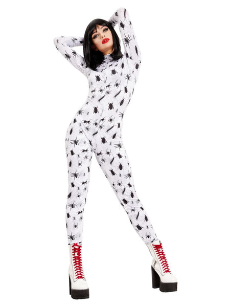 Bugging Out Catsuit, White