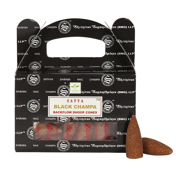 Black Champa Reykelsis keilur