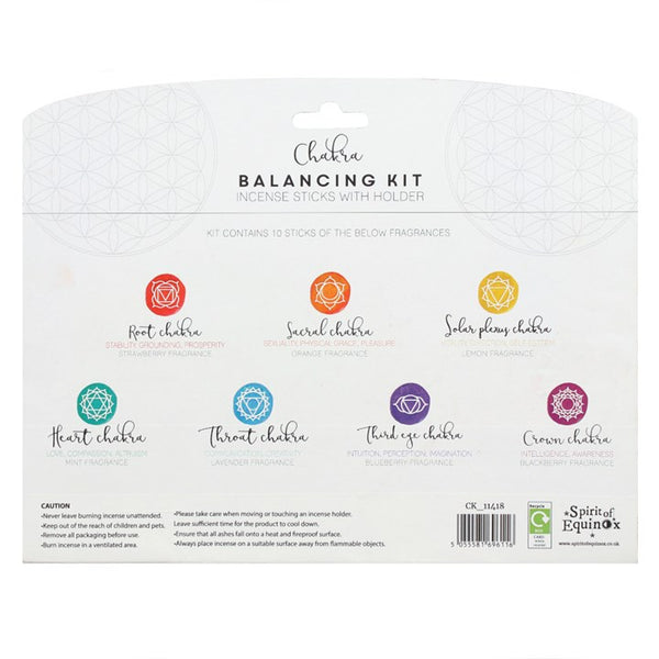 CHAKRA BALANCING Reykelsissett