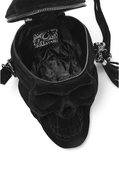 Grave Digger Velvet Taska - Svört