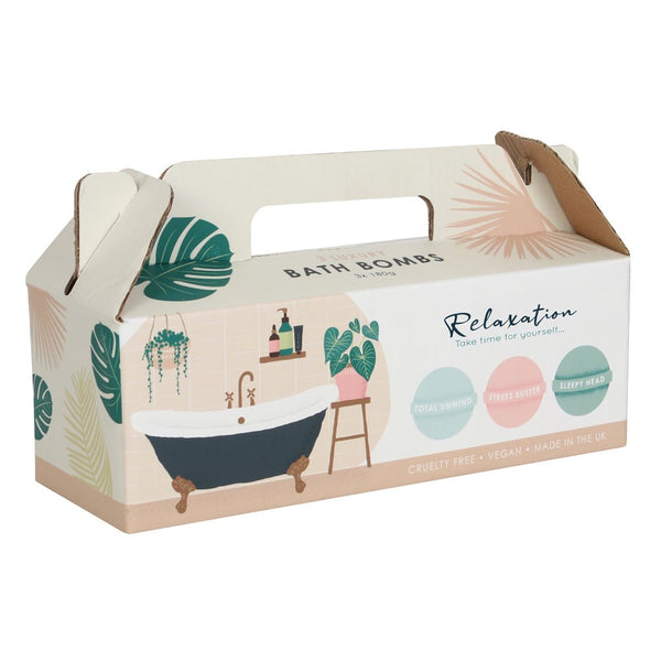 Relaxing Bath Bomb Set