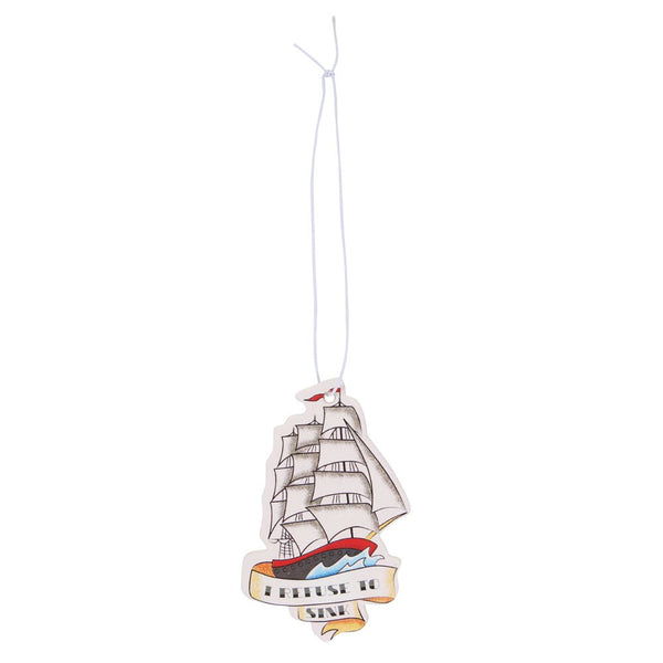 Tattoo Sink Ship Vanilla Ilmspjald