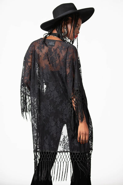 Witch Hazel Lace Kimono