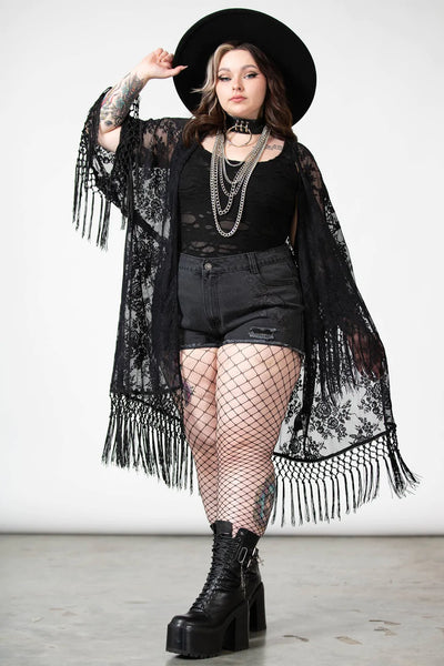 Witch Hazel Lace Kimono