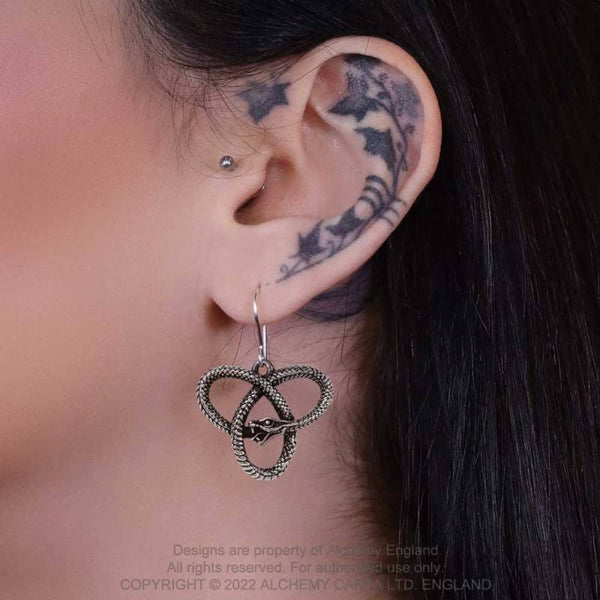 Eves Triquetra Eyrnalokkar