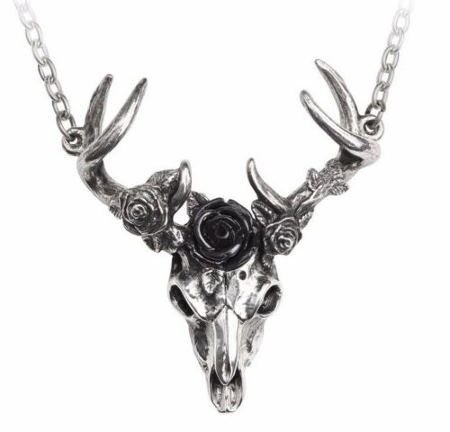 White Hart Black Rose Hálsmen
