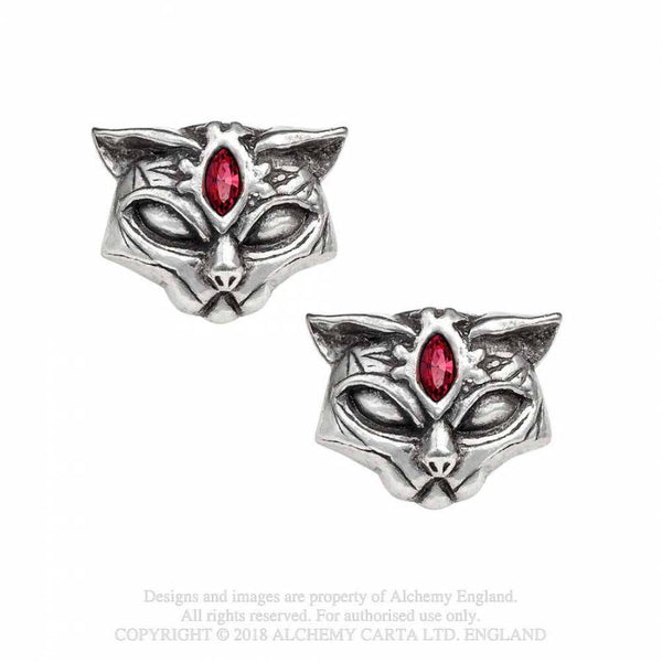 Sacred Cat Eyrnalokkar