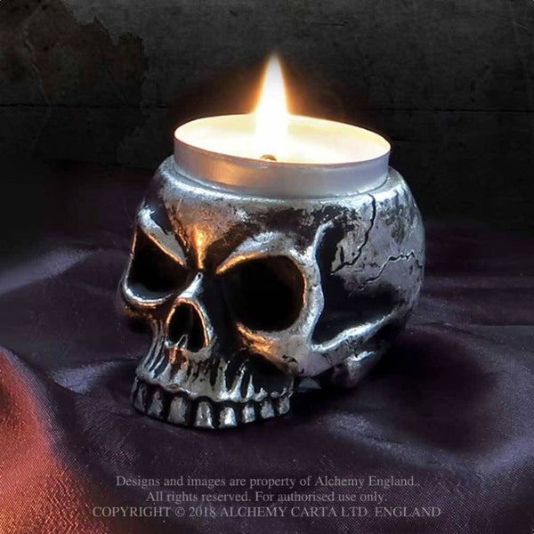 Skull Sprittkertastjaki