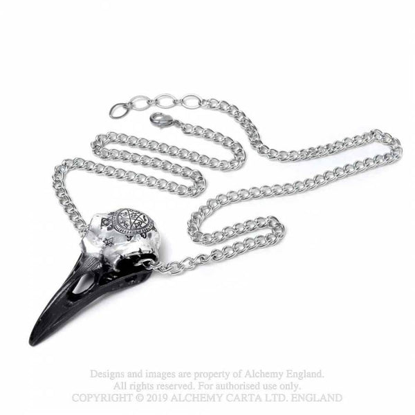 Volvan Raven Skull Hálsmen